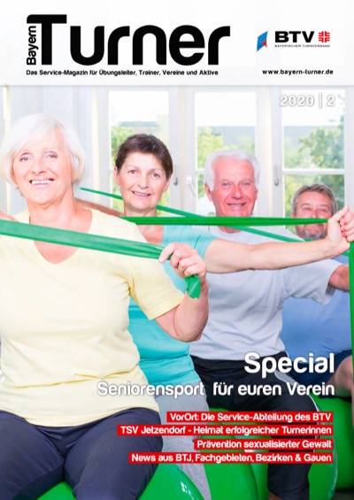 Titelseite BayernTurner 2020, Ausgabe 2