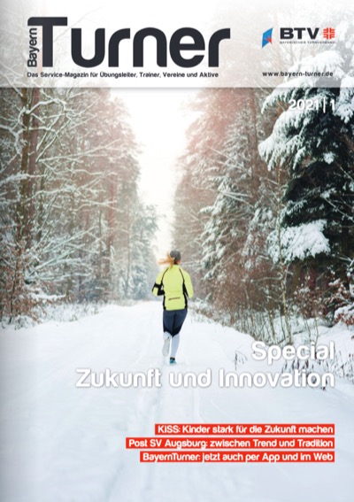 Titelseite BayernTurner 2021, Ausgabe 1