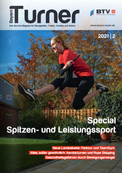Titelseite BayernTurner 2021, Ausgabe 2