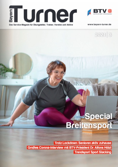 Titelseite BayernTurner 2021, Ausgabe 3