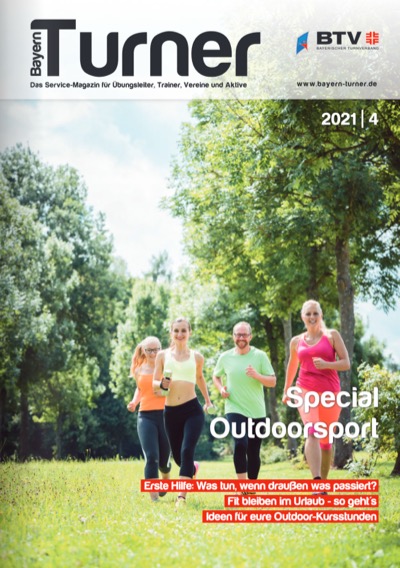 Titelseite BayernTurner 2021, Ausgabe 4