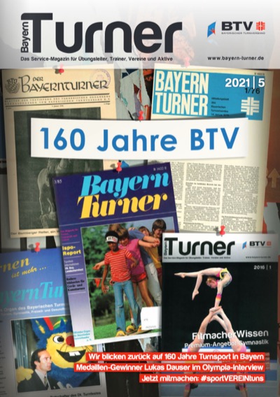 Titelseite BayernTurner 2021, Ausgabe 5