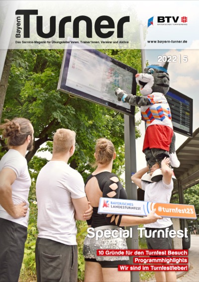 Titelseite BayernTurner 2022, Ausgabe 5