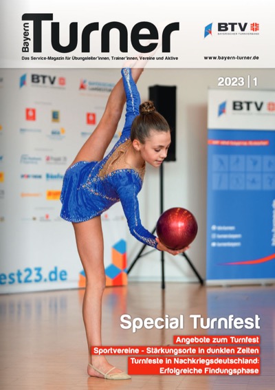 Titelseite BayernTurner 2023, Ausgabe 1