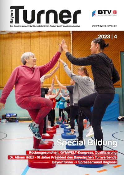 Titelseite BayernTurner 2023, Ausgabe 4